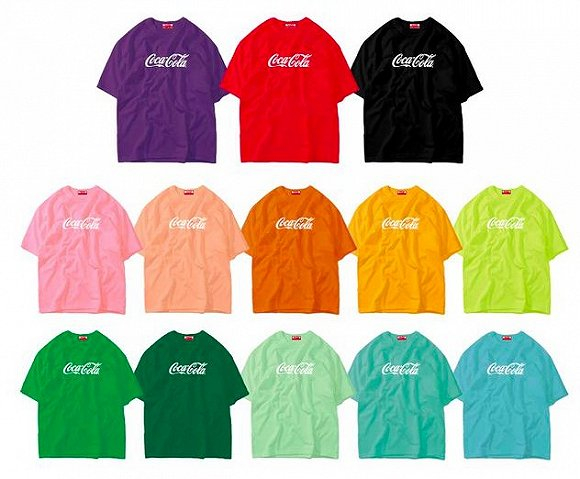 　　彩色可乐T恤