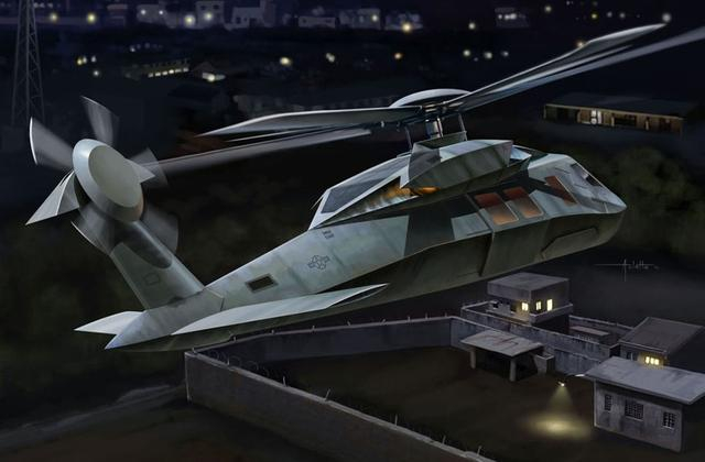 图为艺术家对“沉默黑鹰”的想象画。