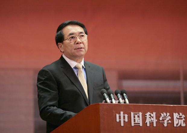  中科院院长白春礼&nbsp; 图自中科院官网