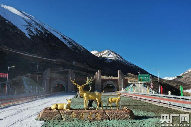 米拉山隧道（央广网发 图片为中铁二局五公司提供）