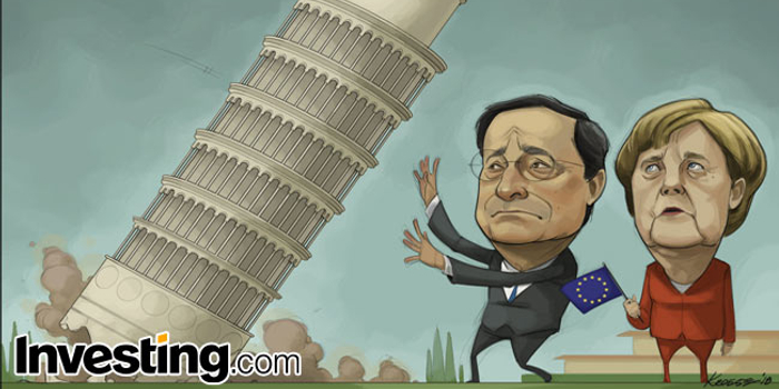 每周财经漫画:吓坏了市场的意大利政治风暴暂