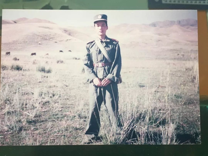 （服兵役时的张扣扣）