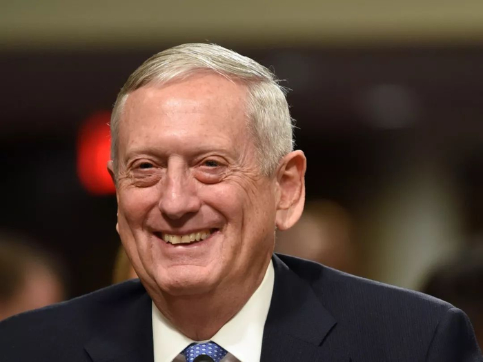 ▲美国国防部长詹姆斯·马蒂斯（中国新闻网）