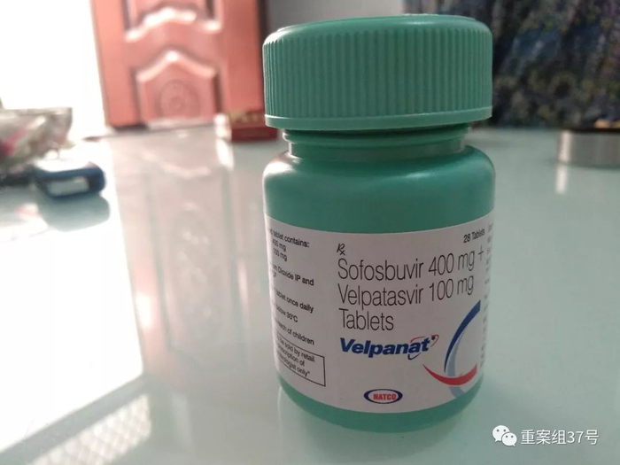 ▲赵丽服用的来自印度的最新仿制药。&nbsp;&nbsp;&nbsp; 受访者供图