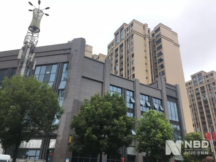 遂宁河东新区某楼盘项目现场 图片来源：每经记者 黄婉银 摄