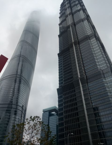  上海陆家嘴租金高昂的摩天大楼