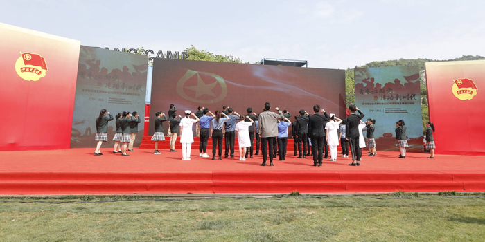 江宁区开展纪念五四运动100周年主题团日活动