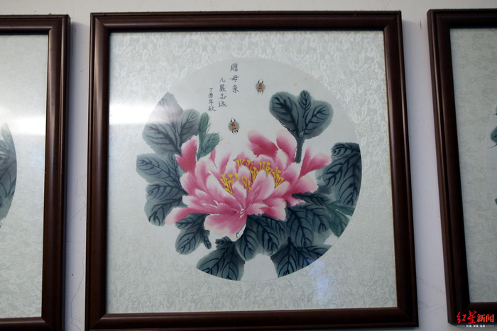 严志远在狱中的绘画作品