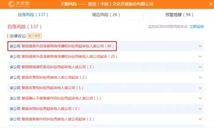 　　天眼查查询结果