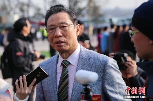 钟南山。 中新社记者 熊然 摄