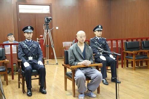 宣判现场。 北京青年报 图