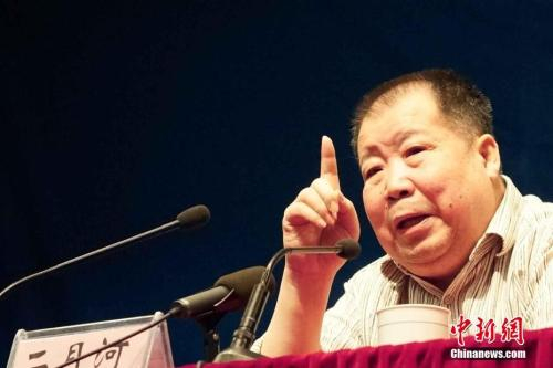  资料图：二月河。中新社发 宋大鹏 摄