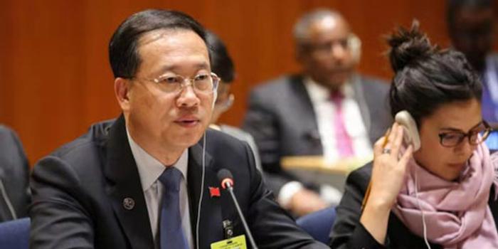 外交部副部长马朝旭出席联合国发展筹资