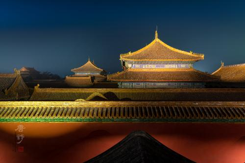  《夜之魅》。2019年2月，拍摄于故宫东城墙。苏唐诗 摄