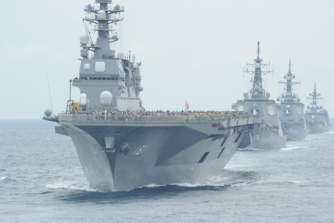 日本海自“观舰式”资料图 图片来自海自网站