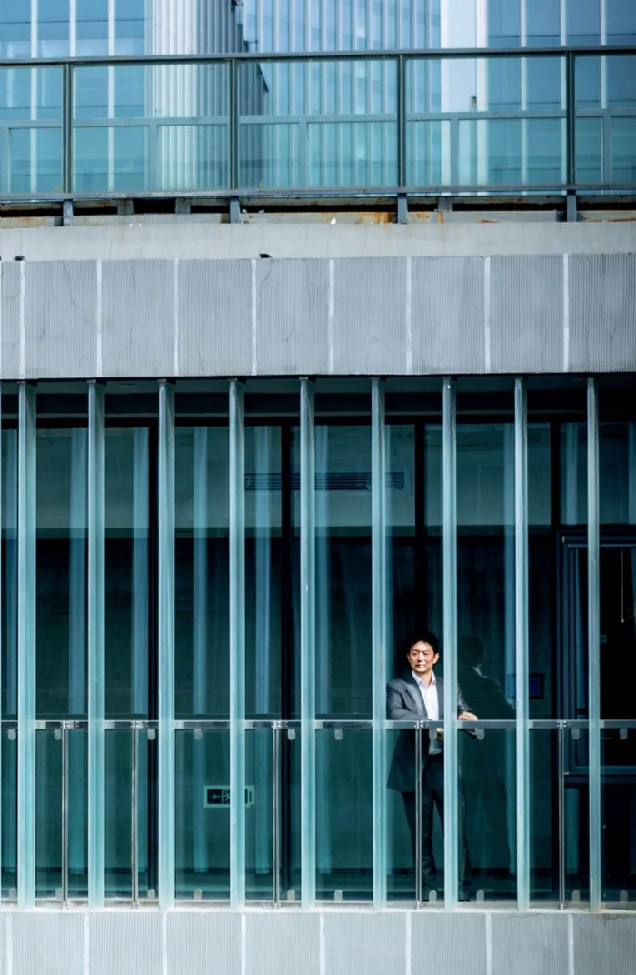  我爱我家董事长谢勇。摄影：邓攀