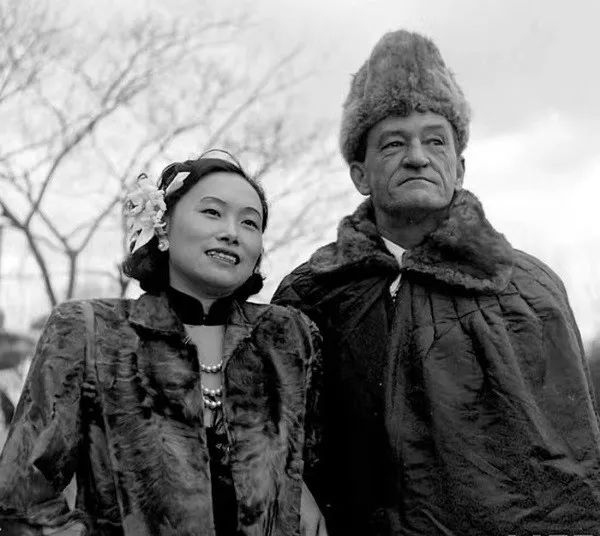 陈香梅与丈夫陈纳德