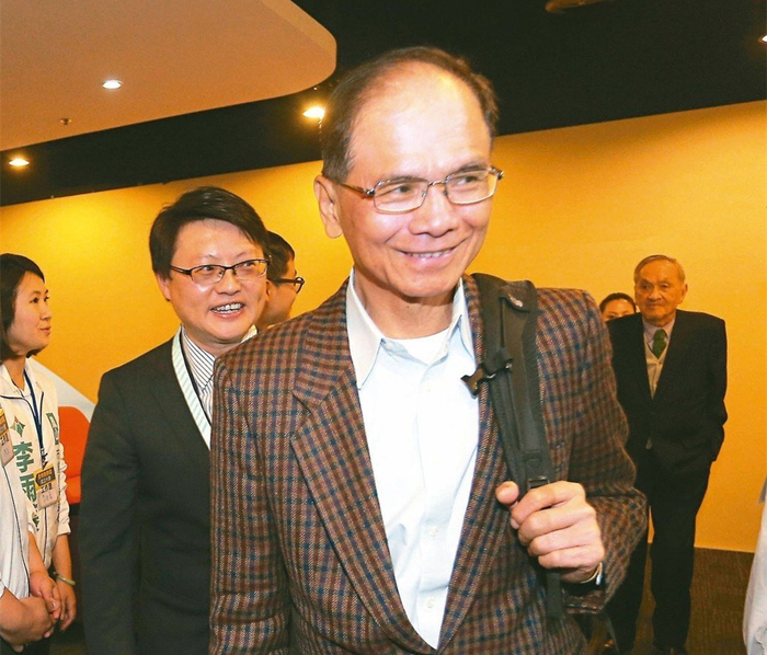 游锡堃。（图片来源：台湾《联合报》）