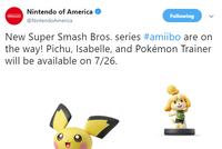 《任天堂明星大乱斗》Amiibo7月26日发售 皮神萌翻天