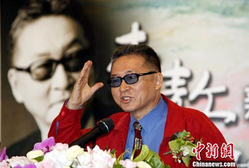 李敖资料图。 中新社记者 杜洋 摄