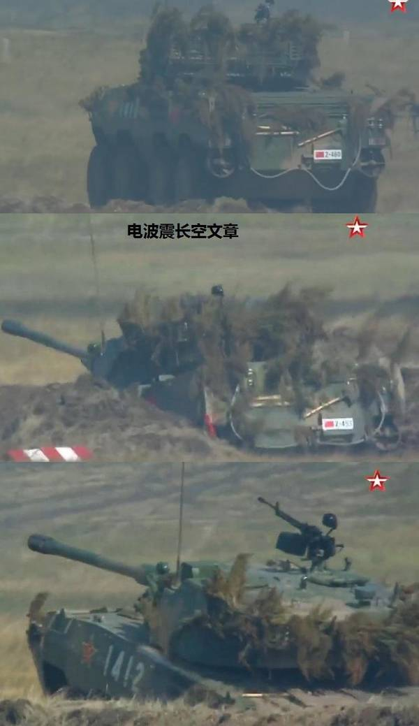  11式突击车进入阵地