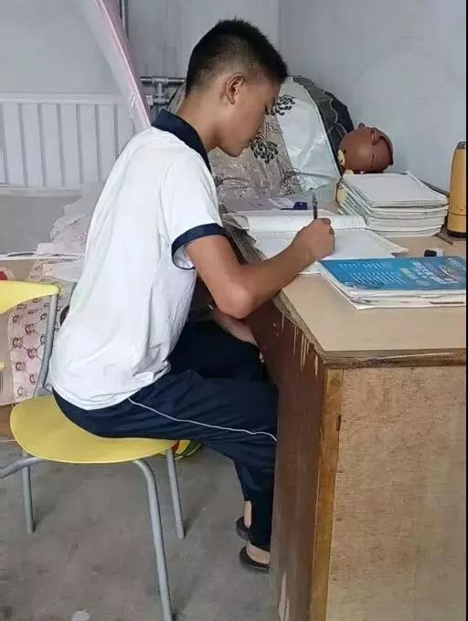 王心仪的大弟弟，成绩和她同样优秀&nbsp;图自公众号“河青家长会”