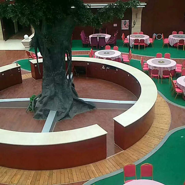 重新开张后，临沭县天地源温泉的内部照片，由工作人员供图。