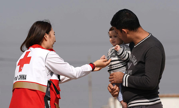 生活在聚居区的孩子。