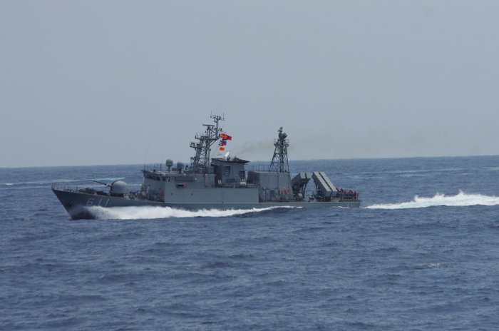 资料图：锦江级巡逻舰 图源：台湾海军