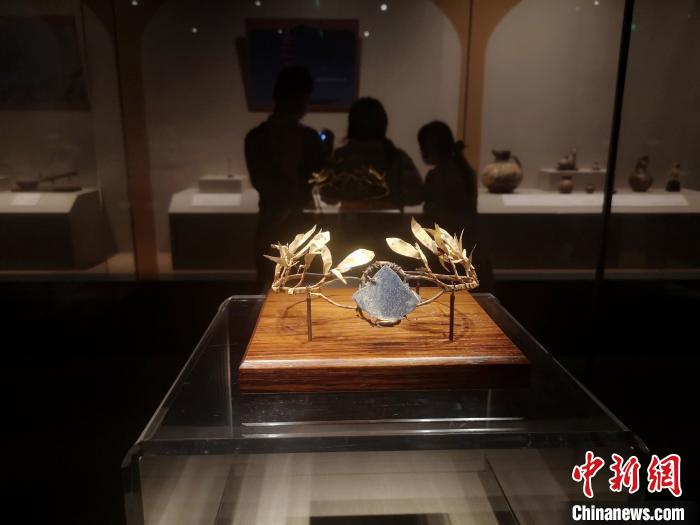 丝绸之路沿线文明古国的文物精品。　唐小晴 摄