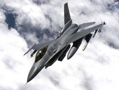  台军F-16战机（图源：台媒）