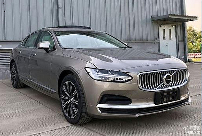 国产新款S90 B4车型前脸