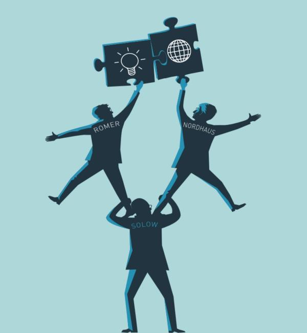 两位经济学诺奖得主的研究均建立在“索洛模型”上 来自：诺贝尔奖官网