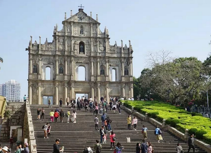 大三巴牌坊，资料图