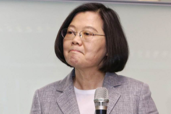  蔡英文（来源：中时电子报）