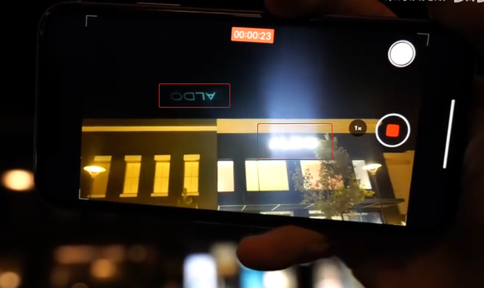 iPhone 11夜间拍摄画面 视频截图