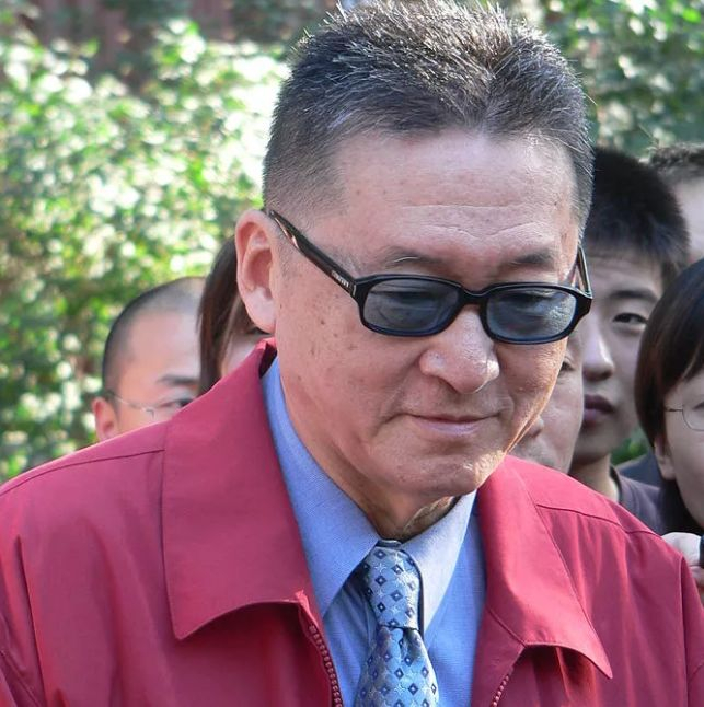 ▲ 2008年李敖在北京法源寺