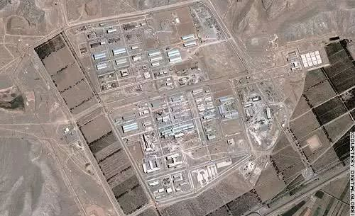 ▲资料图片：伊朗核设施航拍图