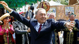  哈萨克斯坦总统纳扎尔巴耶夫 图源：路透社