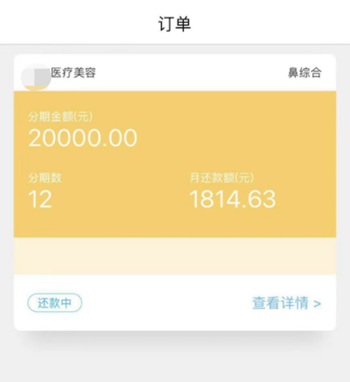 何琳在“任助手”办理的贷款