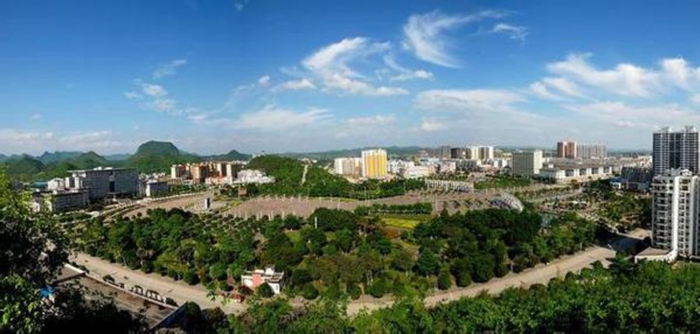 上榜的广西平果县