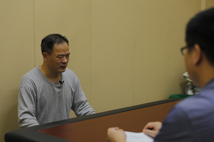 　叶胜朋在接受审查调查&nbsp; 本文图片均来自梅州市纪委监委网站