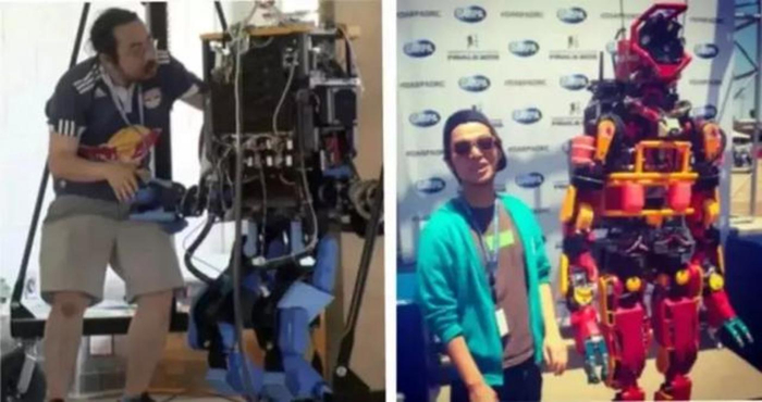 （图为两位加入GITAI公司的SCHAFT员工）