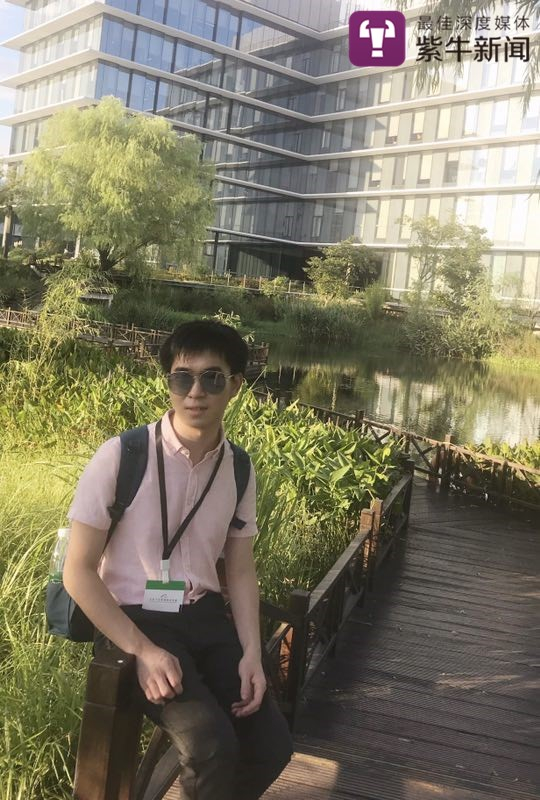 　　蔡勇斌虽然看不见，但他无比热爱生活