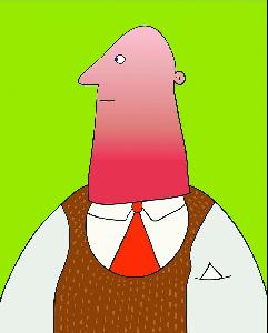 美国“红脖子”卡通形象