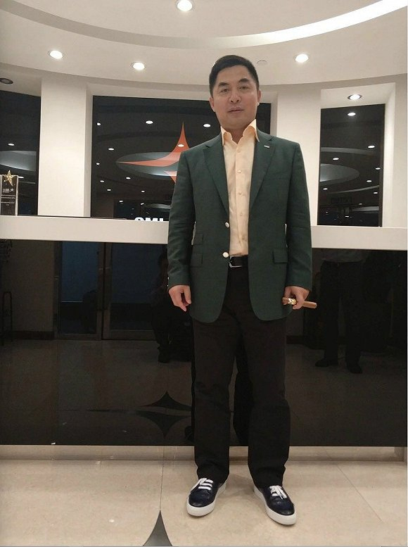 星美实际控制人覃辉 图片来源：等深线&nbsp;