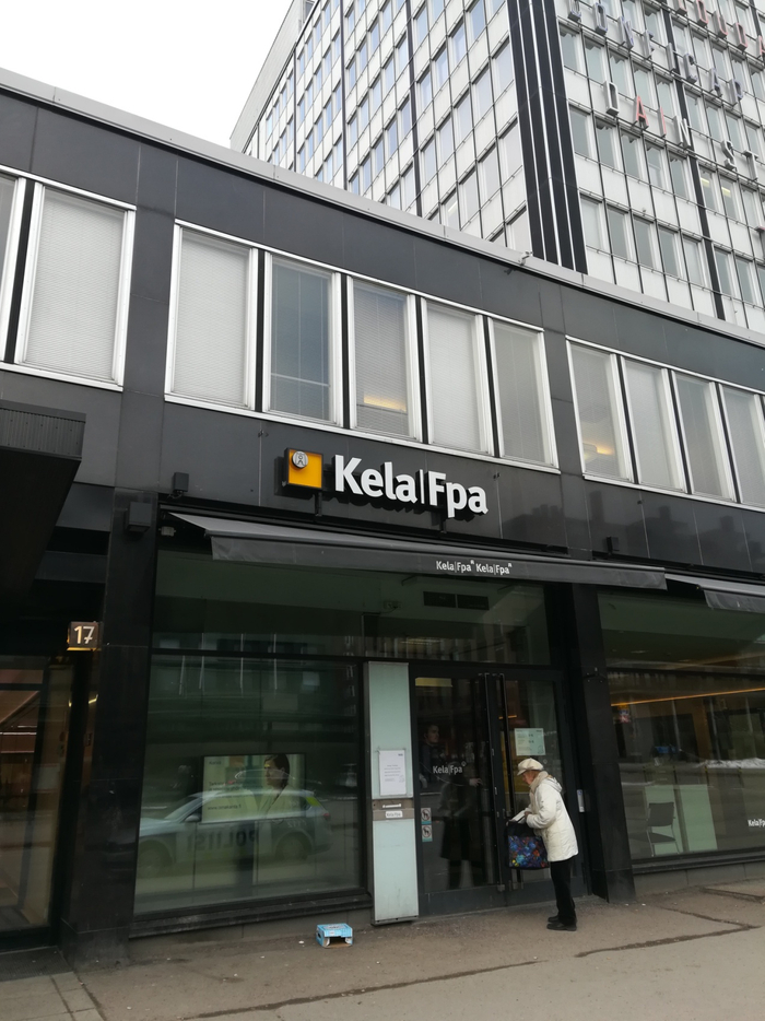 芬兰国民社保局&nbsp;&nbsp; 张蕾摄