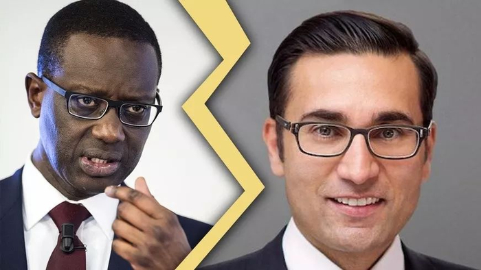 左为谭天忠，右为可汗