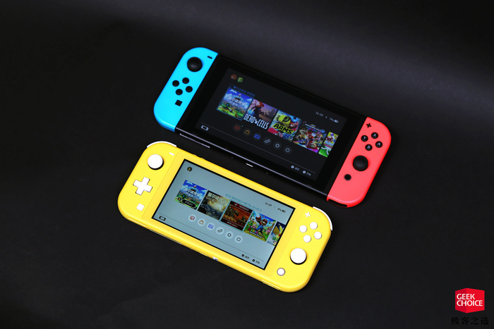  Switch Lite 和 Switch 对比