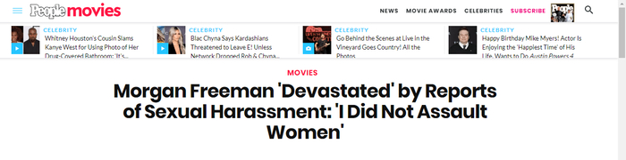 （美国《人物》杂志报道截图）